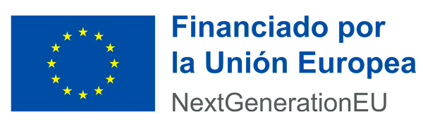 Logotipo Financiado por la Unión Europea, Next GenerationEU